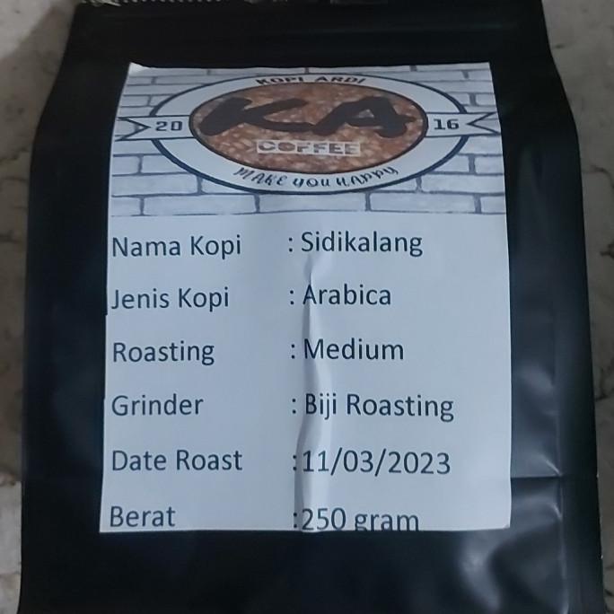 

}}}}}}] Kopi sidikalang arabica Speciality 250 gram