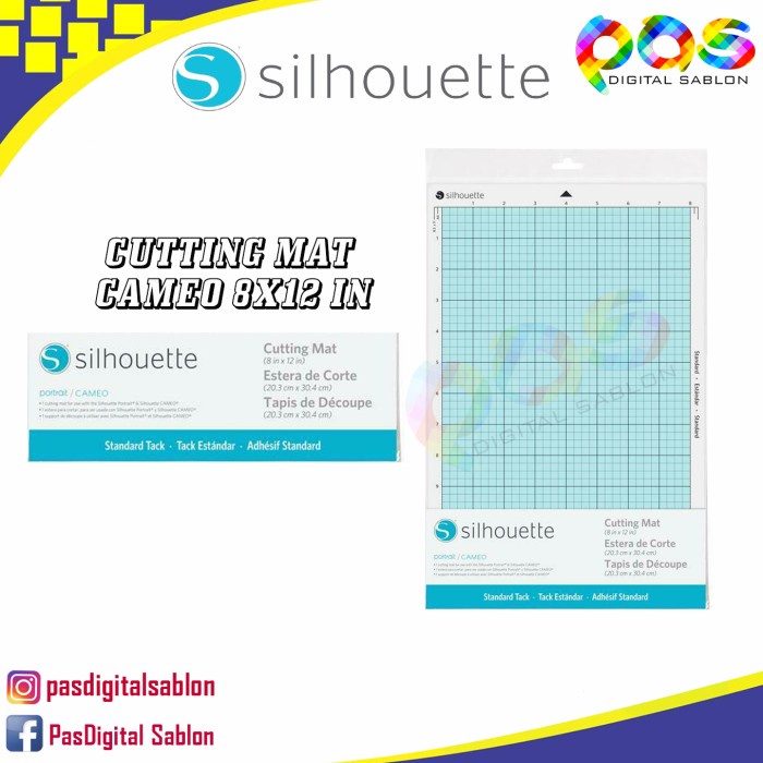 

Terlaris Vbn Cutting Mat Silhouette Portrait 8 X 12 Inch (20.5 X 30.5 Cm) Original