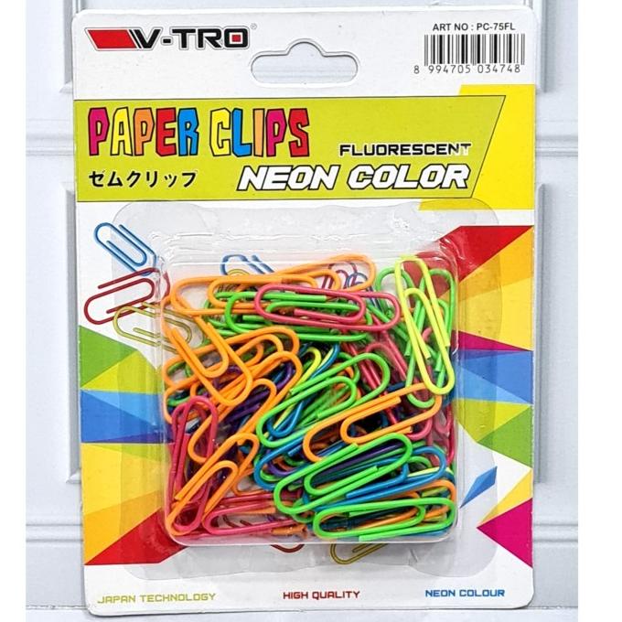 

/////] Paper Clip Fancy Warna Warni VT