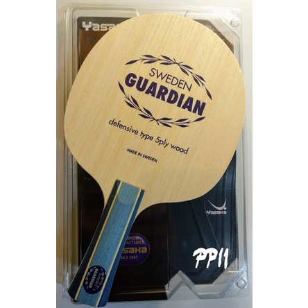 Yasaka Sweden Guardian - Kayu Bat Bet Blade Tenis Meja Pingpong - Flaired FL