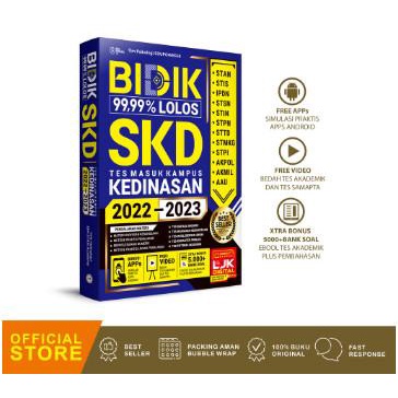 Terlaris Buku Terbaru Bidik 99,99% Lolos Skd Kedinasan 2022-2023