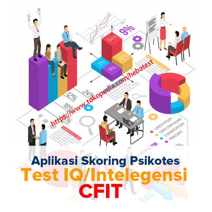Terlaris Paket Aplikasi Skoring Psikotes: Tes Iq/Intelegensi Cfit