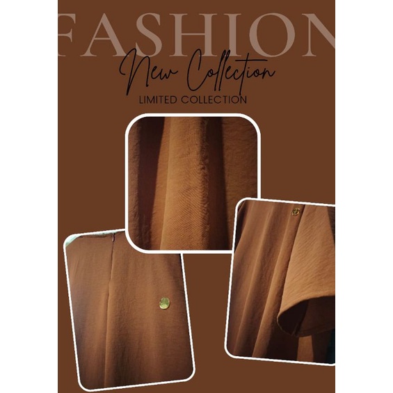 Abaya Crincle Premium