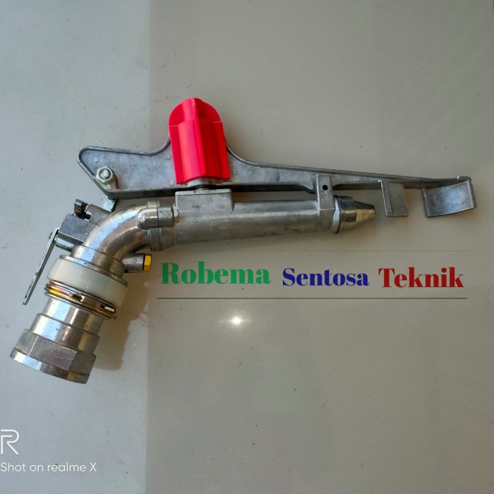 Terlaris Sprinkler Big Gun Dn-50 (2 Inchi) Radius 35 Sampai 40 Meter