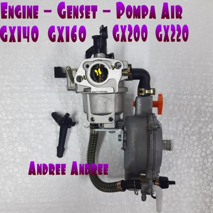 :0:0:0] Converter Gas LPG mesin Pompa Air Honda GX-160 GX-200 GX-220