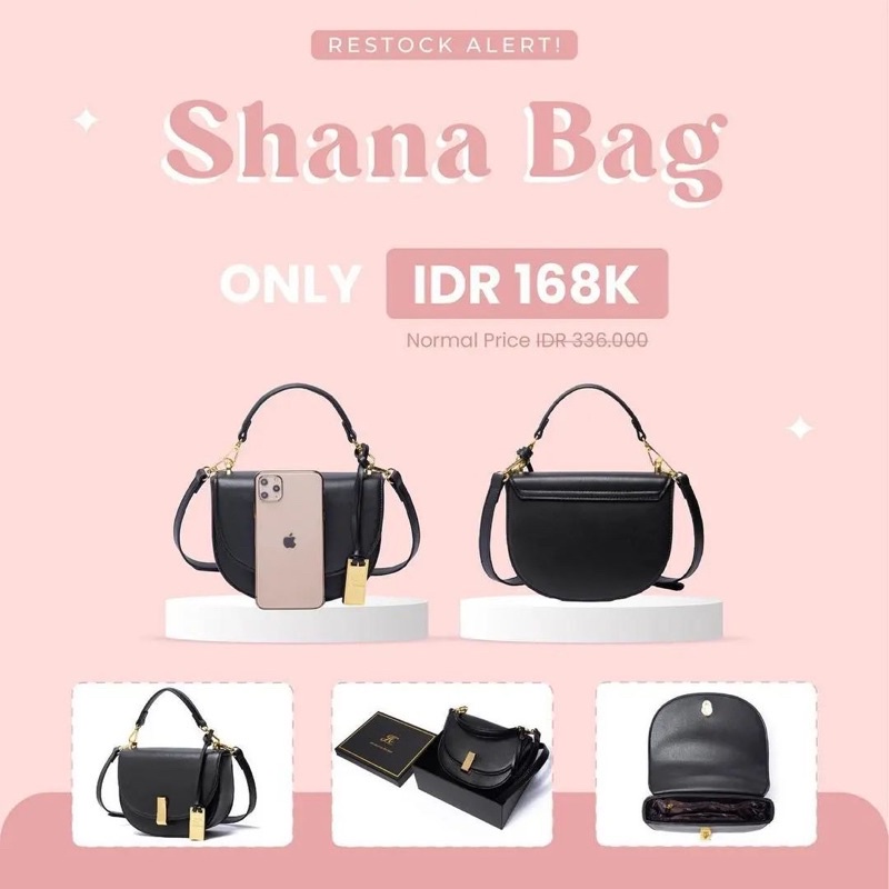 JIMS HONEY SHANA BAG + Free Exclusive Box