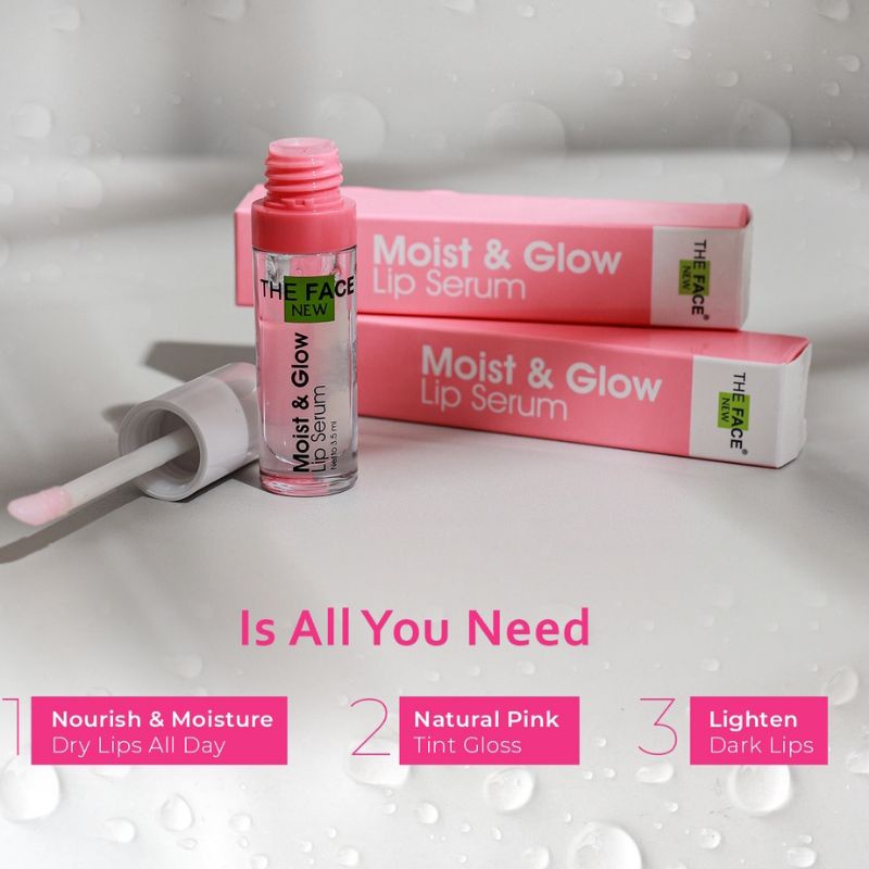 Lip Serum The Face Moist &amp; Glow - Perawatan Bibir