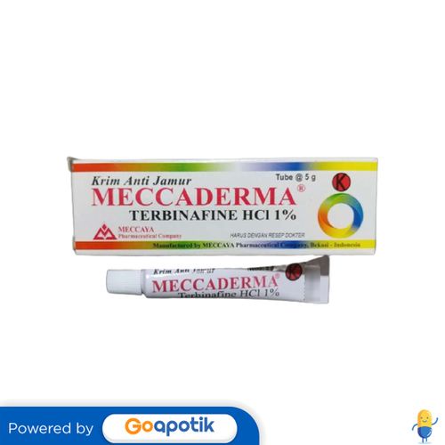 MECCADERMA 1% KRIM ANTI JAMUR 5 GRAM TUBE