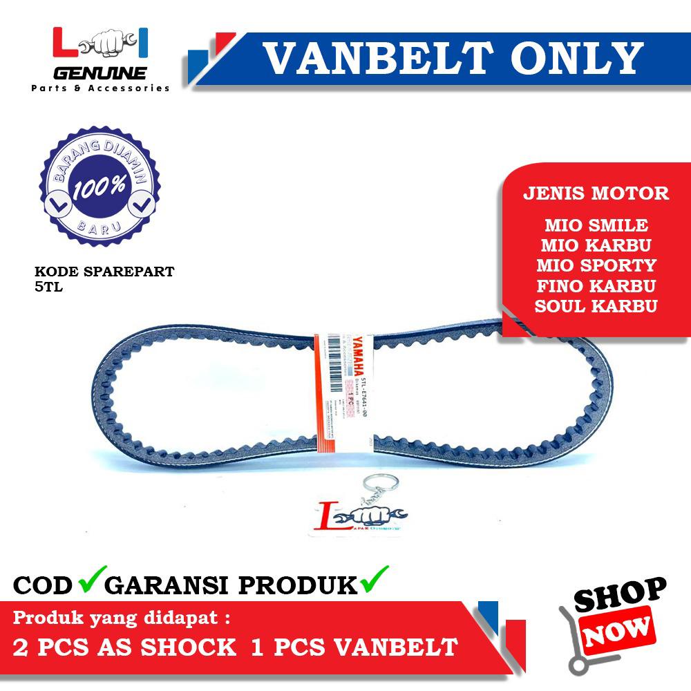 -LOI- VANBELT ONLY VBELT MIO KARBU, MIO SPORTY, MIO SMILE, FINO KARBU, SOUL KARBU 5TL