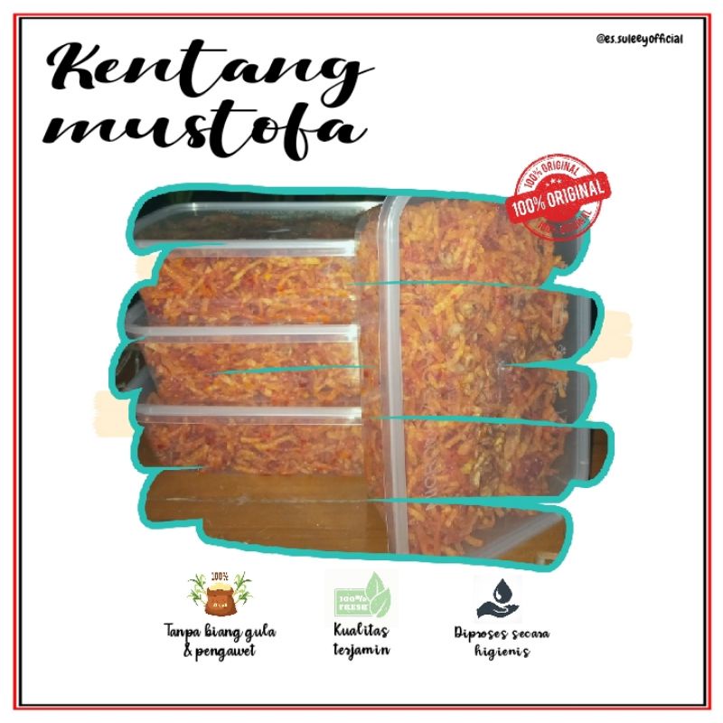 

Kentang musthofa|Kentang pedas|Kentang krispi Crispy|Kripik kentang musthofa 200 gram