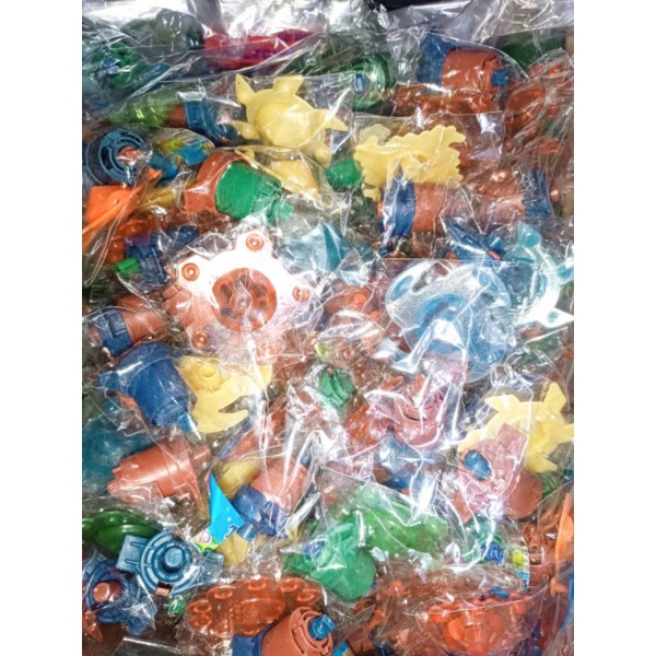 GANSING PENCET PLASTIK WARNA WARNI 1 BAL ISI 100 PCS