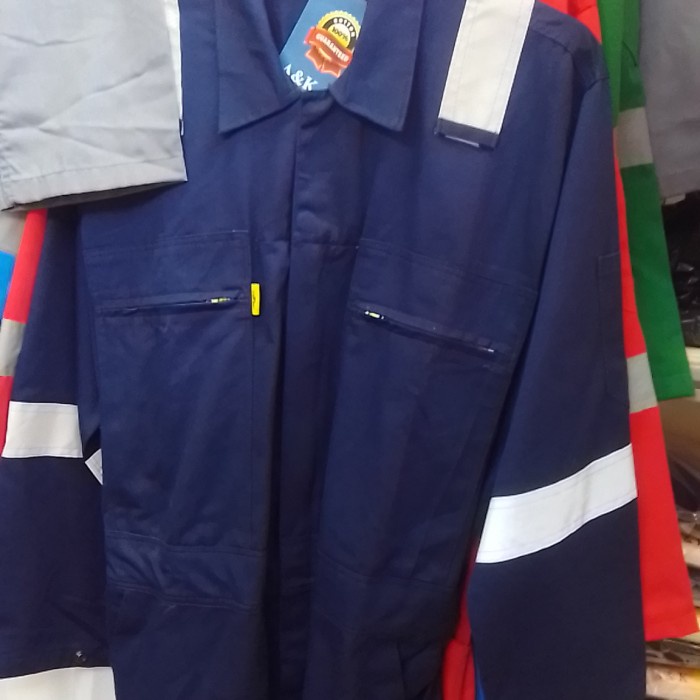 Seragam Kerja Wearpack Coverall Cotton Ori 100% Scotlight 3M.