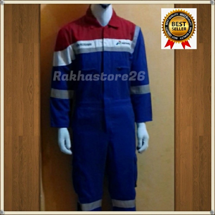 Wearpack Pertamina Nomex Original/Coverall Nomex Pertamina Dupont