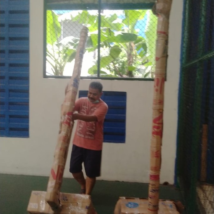 Terlaris Tiang Voli Portable 1Set + Jaring Net