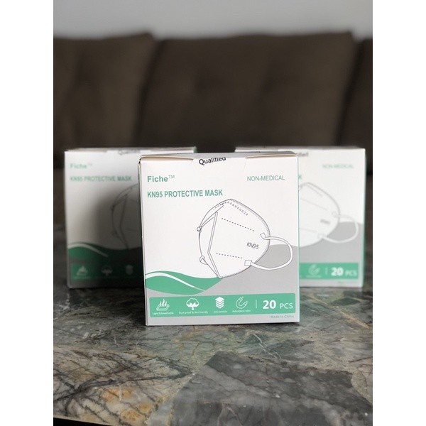 Terlaris Masker Kn95 5 Ply 20 Pcs Tebal Earloop Fiche Non Medis 5 Lapis
