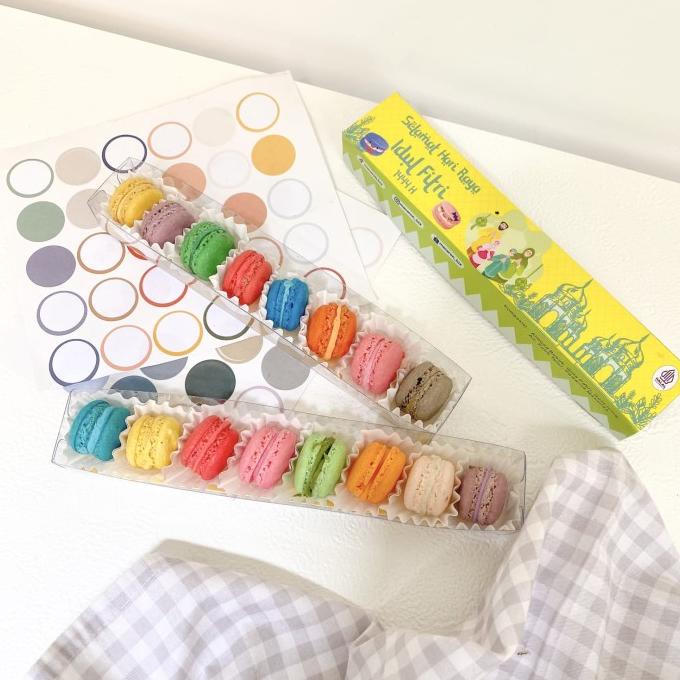 

best produk] Tema Lebaran Macaron 8 pcs