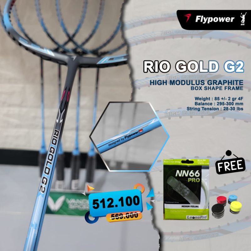 raket FLYPOWER RIO GOLD G2 original