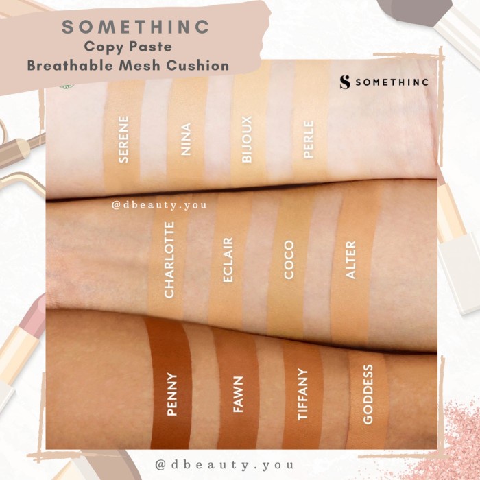 SOMETHINC Breathable Mesh Cushion / bijoux/ nina / alter