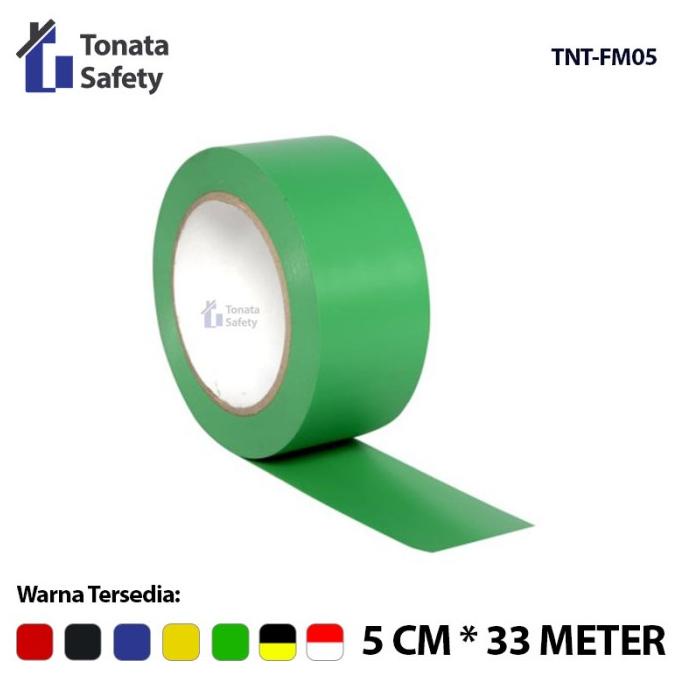 

HOT PROMO Floor Marking Tonata / Lakban Hijau / 5 cm x 33 m