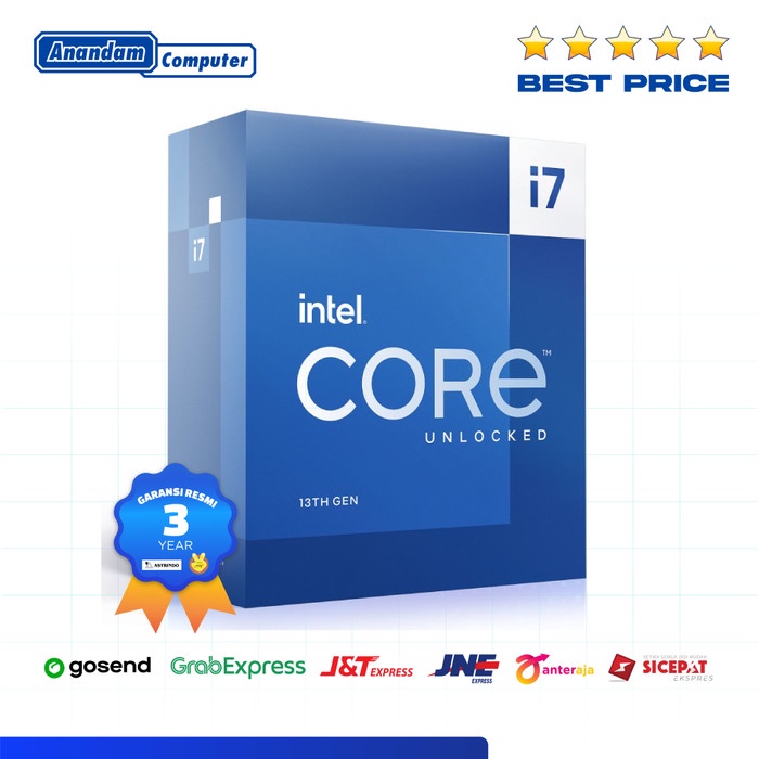 Intel Core i7 13700K 3.4GHz Up To 5.4GHz [Box] LGA 1700 Processor