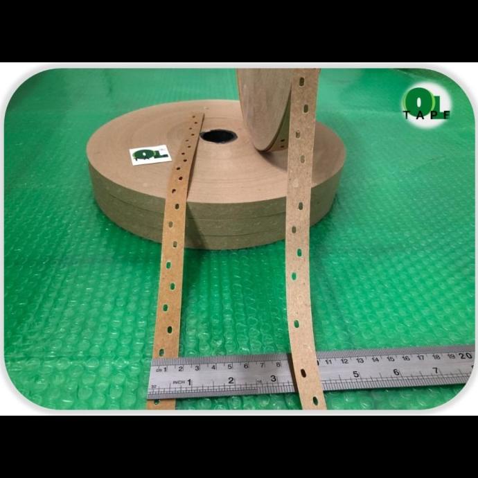 

BRG BARU Gummed Tape/ VENEER Tape/ isolasi plywood (16mm x 500 M)