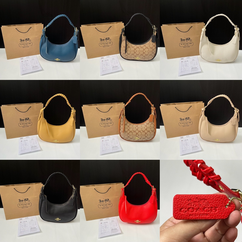 New COACH BAILEY HOBO WITH WHIPSTITCH FREE PAPERBAG Best Quality