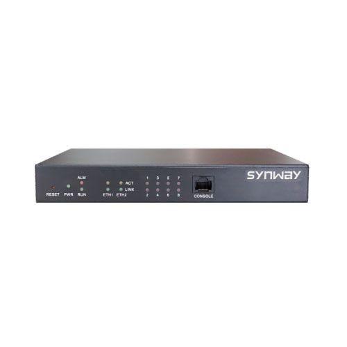 Terlaris Voip Analog Gateway 4 Port Fxs + 4 Port Fxo Synway Smg1008C-4Fxs/4Fxo