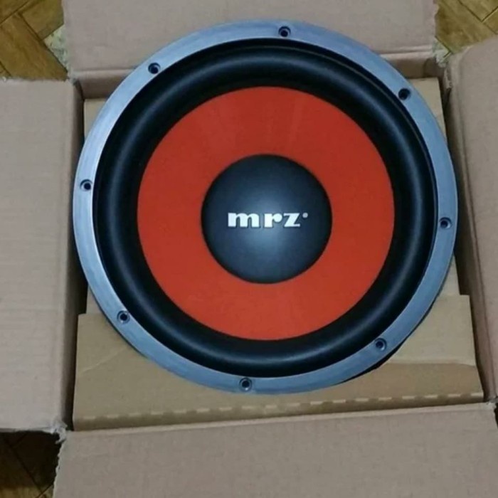 FREE ONGKIR SUBWOOFER MRZ 12 INCH DOUBLE COIL ZR - 124D - NUR AUDIO FREE ONGKIR