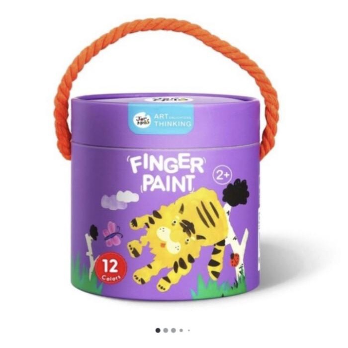 

Terlaris Jar Melo Finger Paint Set 10 Colours|Joan Miro Non-Toxic Finger Paint