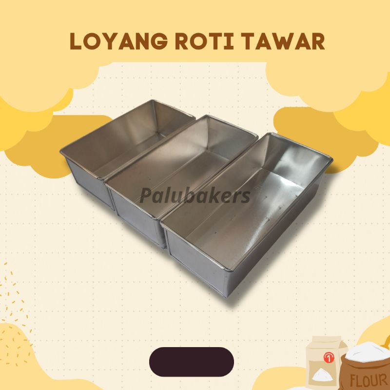 Loyang Roti Tawar / Loyang Tinggi 7 cm