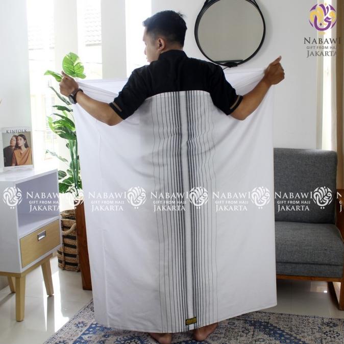 Sarung Wadimor Putih Polos / Sarung Putih Polos