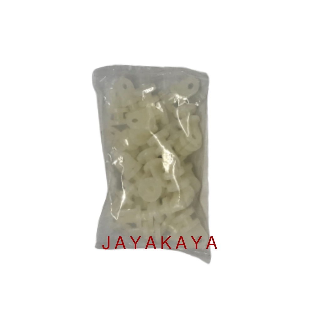 Gantungan gorden plastik roda gantungan rel