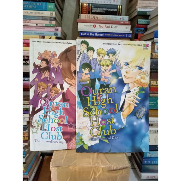 Novel Ori Ouran High School Host Club'  2 buku 2 judul Paket