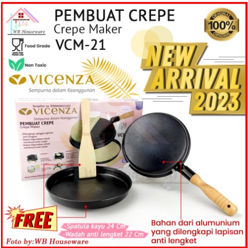Terlaris Crepes Maker Galaxy Panacook 20Cm / Wajan Kulit Risol Lumpia / Wajan