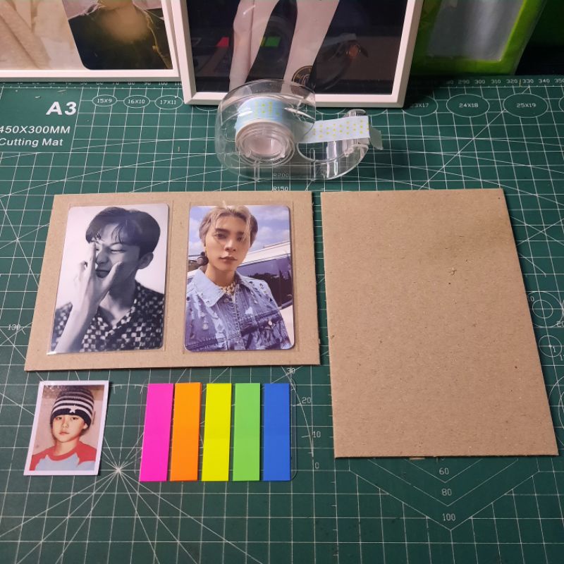 

[SATUAN] UKURAN A6 GREY BOARD / KARTON BOARD PACKING PHOTOCARD KPOP NO. 30 UKURAN 14,6 X 10,4 CM