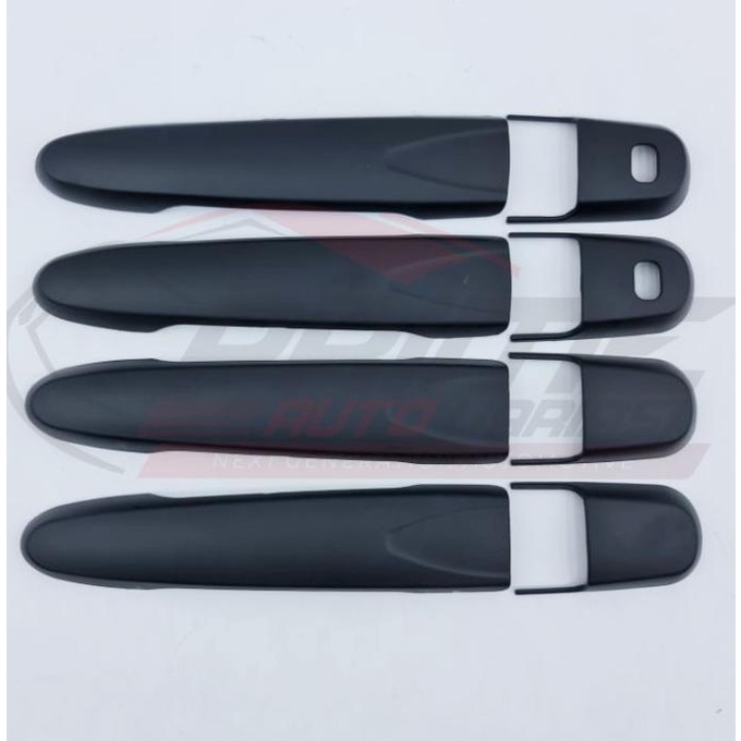 Cover Handle Cover Pintu Mobil AVANZA 2019 SMARTKEY - HITAM DOFF onderdil 54PR23