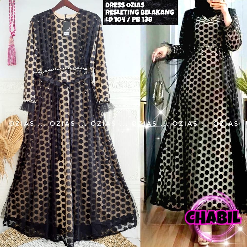 " NEW " DRESS BRUKAT MUTIARA OZIAS