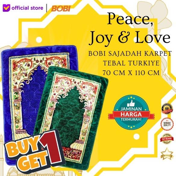 Sajadah Tebal Empuk (PROMO BUY1GET1) - Sajadah Tebal Turkiye 70X110cm