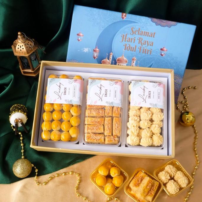 

Hampers Parcel Bingkisan Kue Kering NATAL / IMLEK / LEBARAN Wisman