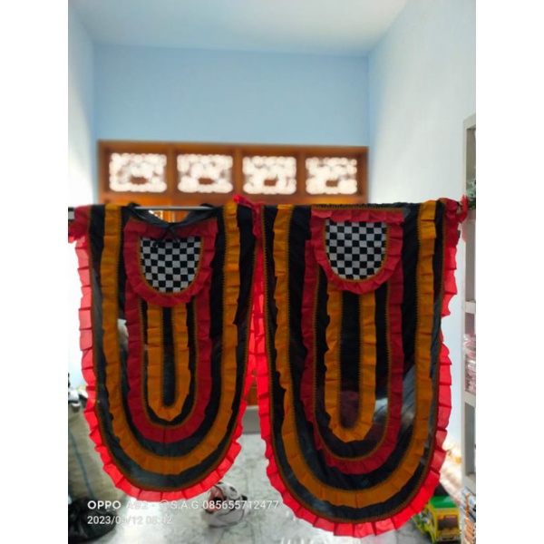kemul barongan / selimut barongan / barongan / caplokan / jaranan