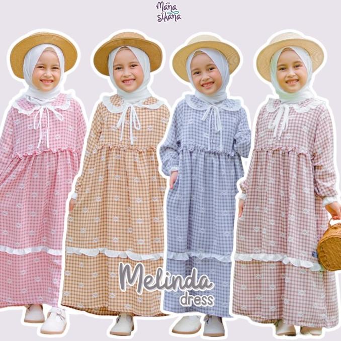 BAJU GAMIS ANAK PEREMPUAN DRESS ANAK BUSANA MUSLIM ANAK PEREMPUAN