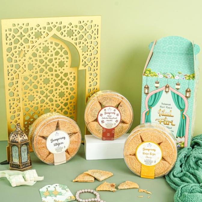 

KHUSUS GOJEK & GRAB" Loves Semprong Hampers Ramadhan Paket Gold