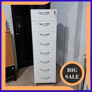 

DRAWER CABINET 8 LACI LEMARI BESI 8 SUSUN FILLING CABINET 8 LACI last stok 54PR23