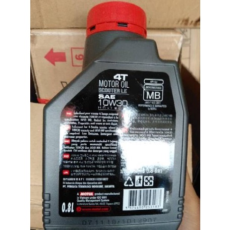 Baru - Oli Motul matic uk 0.8 lt..untuk semua jenis motor matic honda.yamaha.suzuki 