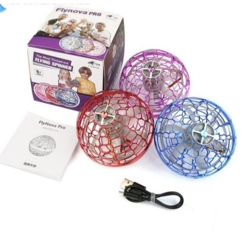 Berkualitas Mainan Flying Spinner Bola Terbang Drone Tangan Dikendalikan Helikopter Berputar Mini UF