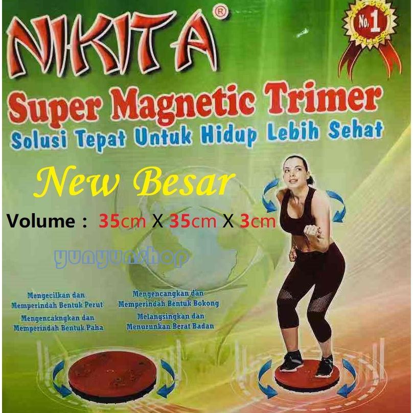 BISA COD - Besar Jogging ukuran 35 x 35 x 3 cm / Alat Pelangsing Pijat Kaki Alat Olahraga Pelangsing