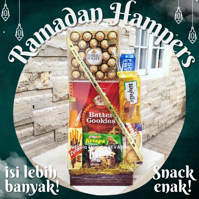 

Promo PARCEL SNACK LEBARAN, NATAL & TAHUN BARU - EKSKLUSIF FERRERO ROCHER