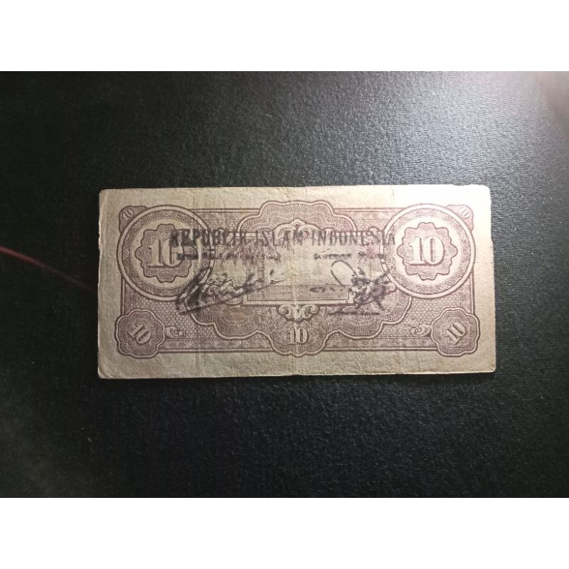 tien gulden djr cap pemberontakan PRRI