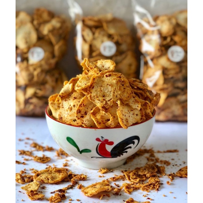 

BASRENG Pedas Daun Jeruk Kriuk Bulat