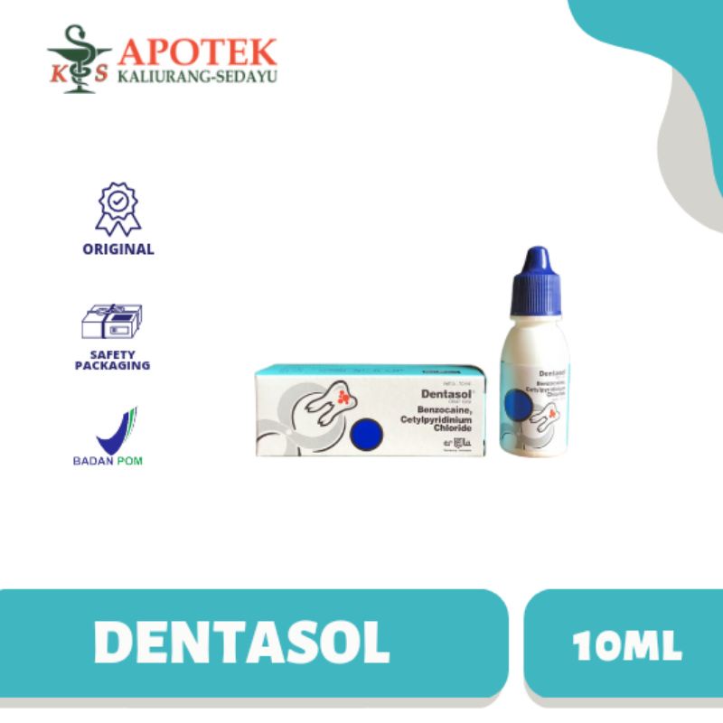 Dentasol Drop Obat Sakit Gigi Obat Gusi Tetes